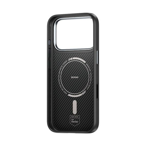 Чехол Benks ArmorPro Case built with Kevlar 600D для iPhone 17 Pro Max 6.9&quot; (C.K.FL.AP.BK.A070) черный (Black)