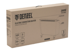 Конвектор электрический XCE-2000 B, 230 В, 2000 Вт, X-образный нагреватель Denzel