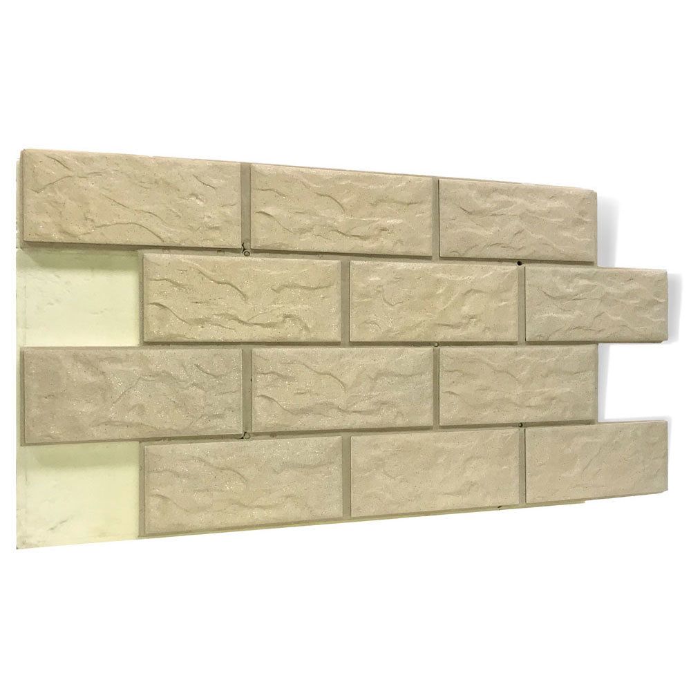 Термопанель фасадная клинкерная Регент, цокольный элемент, плитка Stroeher, цвет KS-02, толщина 60 мм