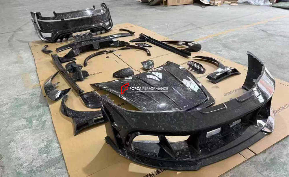 Кованый карбоновый обвес для PORSCHE 911 992 Carrera Turbo S 4S Порше