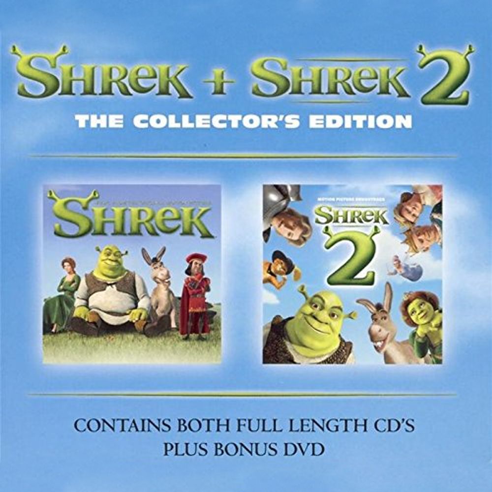 Soundtrack / Shrek 1 + Shrek 2 (2CD+DVD)