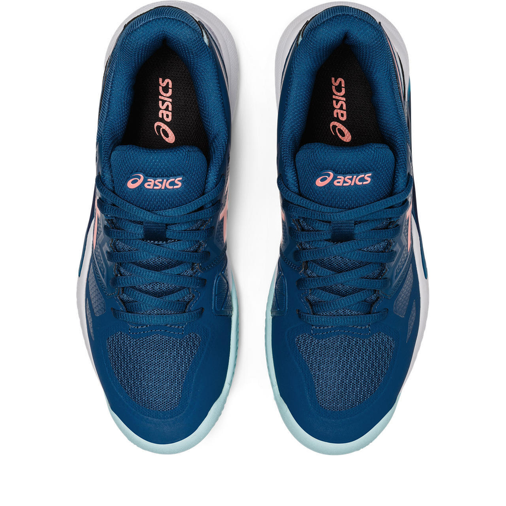 Женские Кроссовки теннисные Asics Gel-Challenger 13 Clay - light indigo/guava