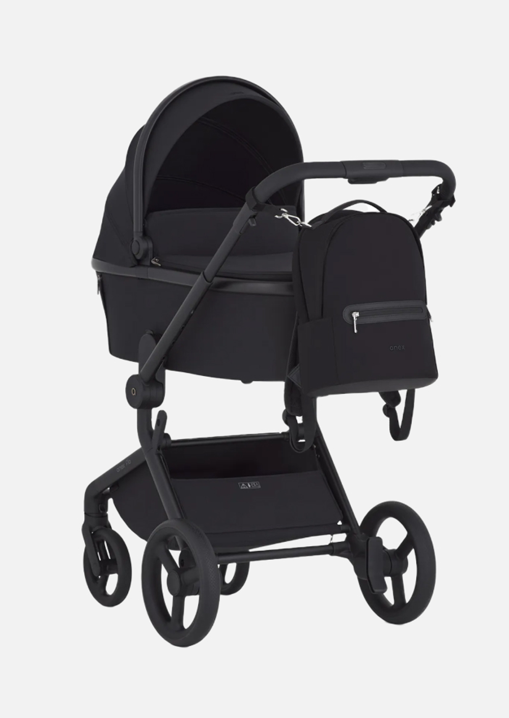 Anex Рюкзак для мамы к дет. коляске Black