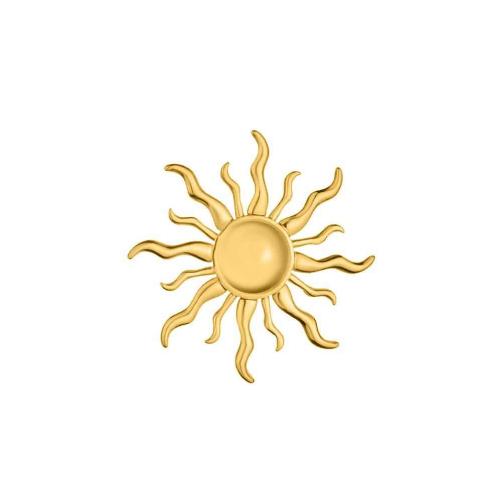 Брошь Sun Steel