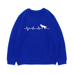 Свитшот "Овчарка - сердечный ритм"