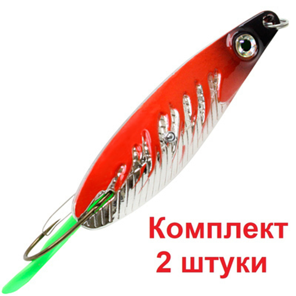 Блесна для рыбалки колебалка НЕРКА FIRE 26 г.