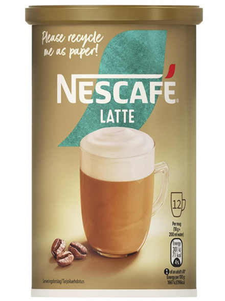 NESCAFE Gold Latte Macchiato 225 г., растворимый кофейный напиток латте