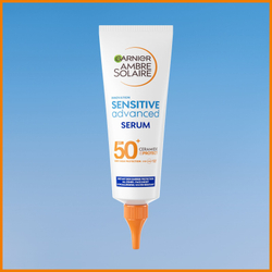 Garnier Ambre Solaire Sensitive Advanced - защитная сыворотка для тела /  SPF 50+ 125  ml  / GTIN 3600542512794