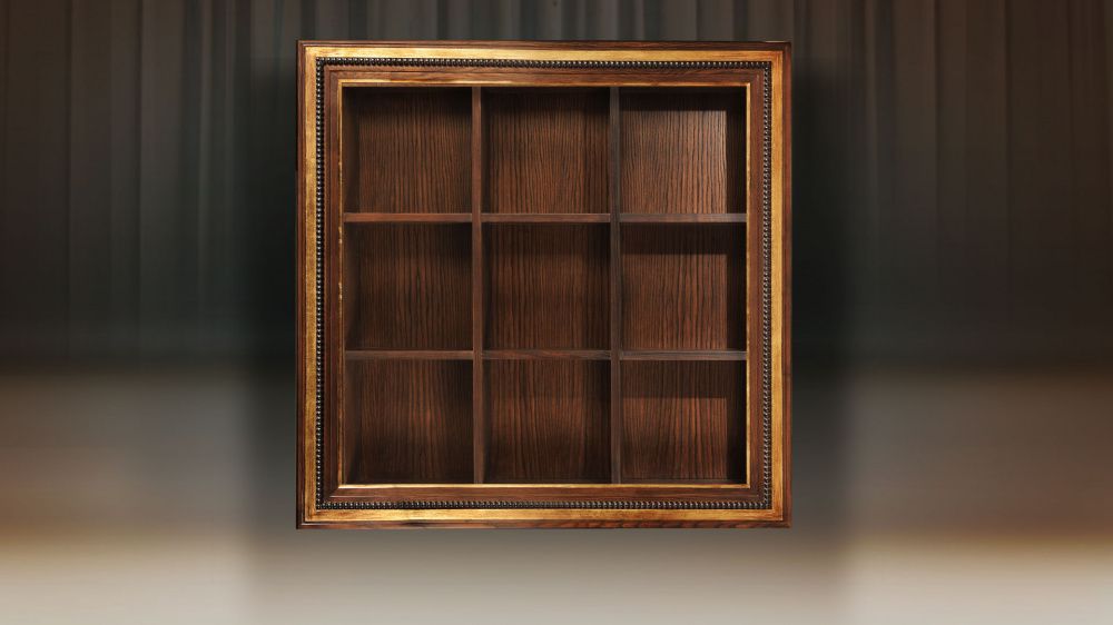 *Модуль для книг навесной 1234х1234 (Глейс)