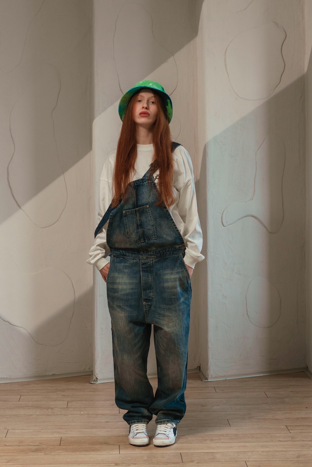 YOONEDE комбинезон "YND CLASSIC DENIM BIB OVERALL"