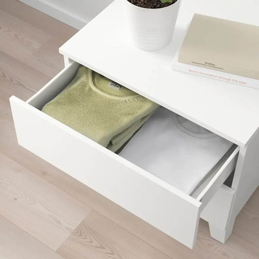 Комод - IKEA PLATSA/FONNES/ПЛАТСА/ФОННЕС ИКЕА, 53х57х60 см, белый
