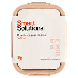 Контейнер Smart Solutions 1.05л бежевый в чехле