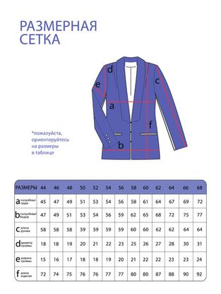 Цена на Жакет-3822 больших размеров