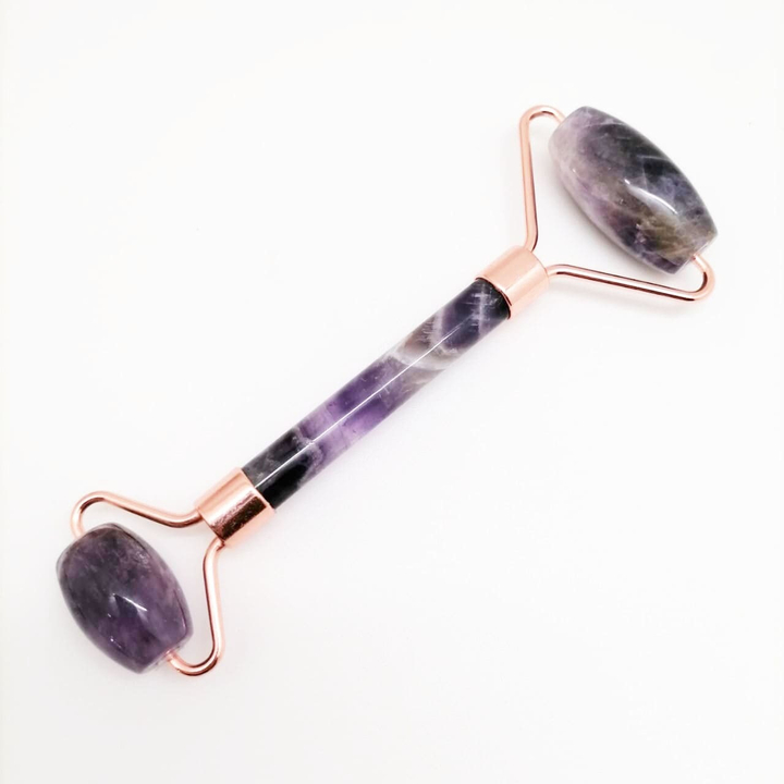 Массажер роликовый аметист 14 см