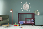 Кроватка детская Lillaland Lilla Aria с маятником Italian Plum