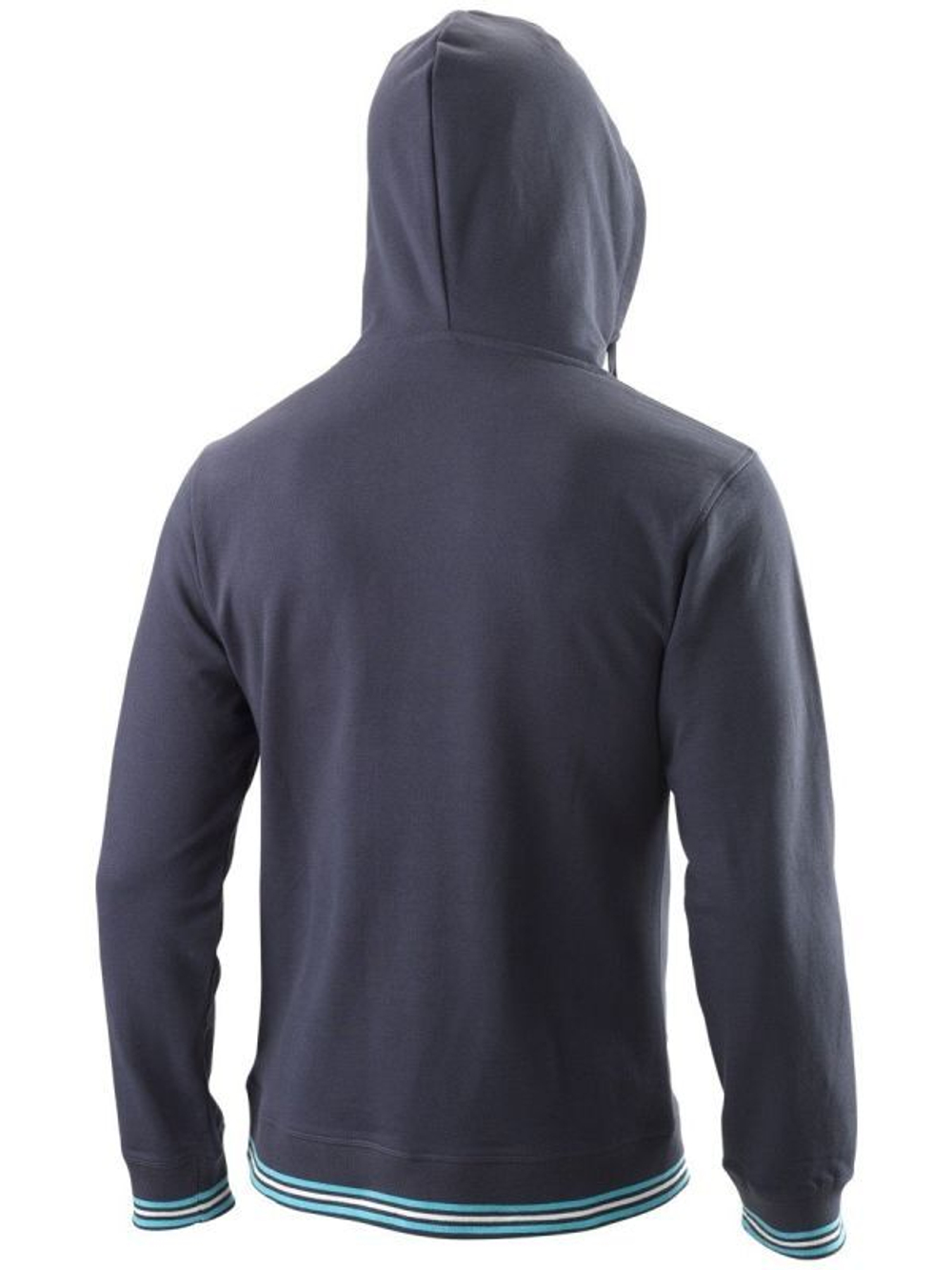 Мужская теннисная кофта Wilson Chi Script PO Hoody-Slimfit M - outer space