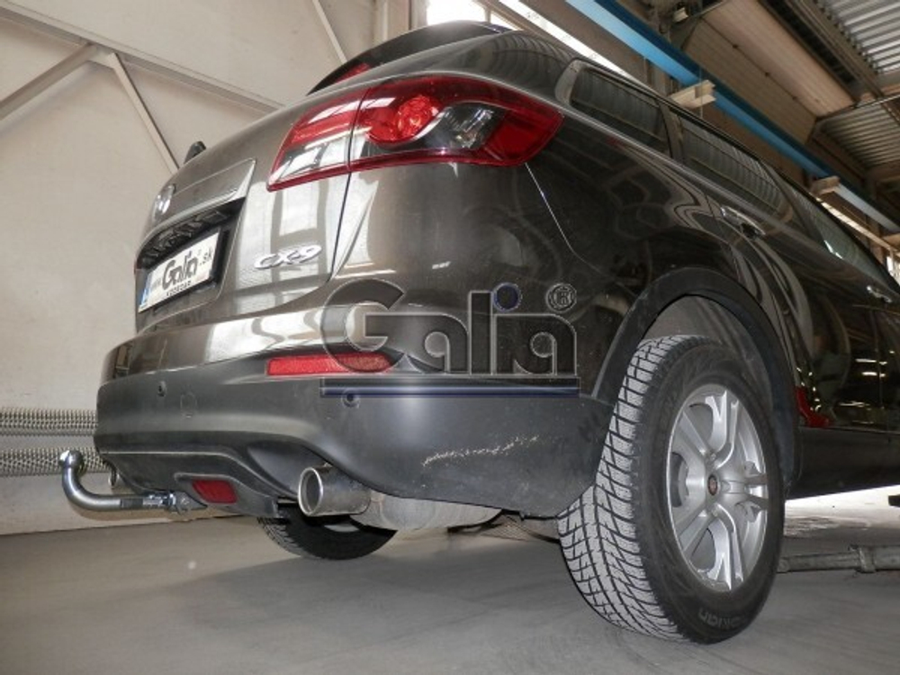Фаркоп оцинкованный Galia M133A для Mazda CX-9 2006-2012, 2012-2017(паспорт и сертификат в комплекте)(без электрики)