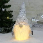 Сувенир новогодний «Лесовичок - Затейник» 41*13 см, Золото (с подсветкой)