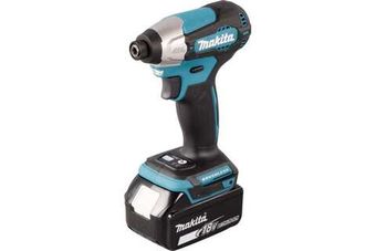 Аккумуляторный ударный шуруповерт Makita 18В, BL, XPT, Li-ion, 140 Нм, 2 скорости DTD157RTJ