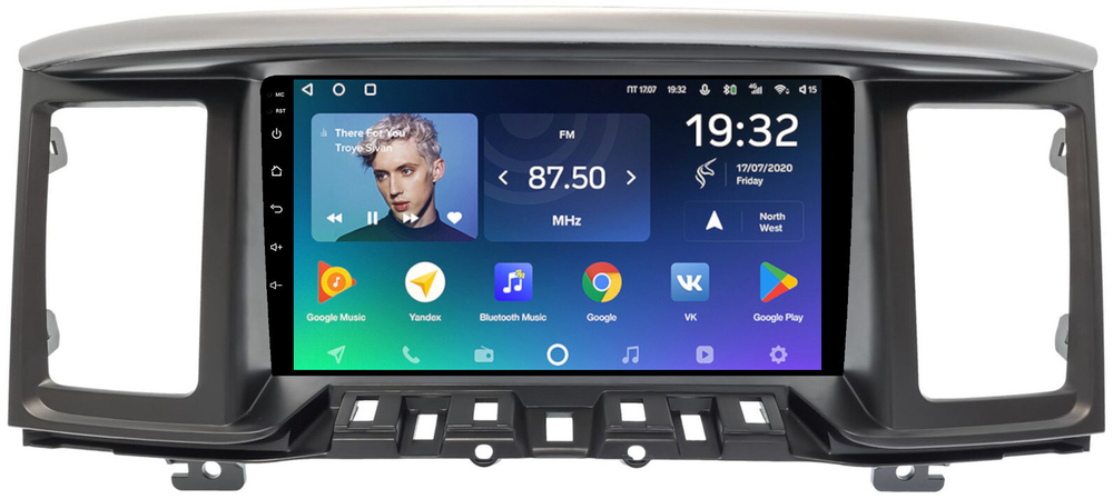 Магнитола для Nissan Pathfinder R52 2014-2017 (поддержка Bose и 360, рамка тип 2) - Teyes SPRO+ монитор 9" IPS на Android 10, ТОП процессор, 4Гб+32Гб, 4G SIM-слот