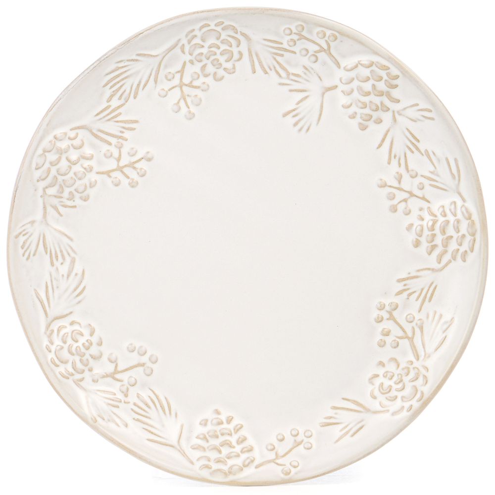 НАБОР ТАРЕЛКОК ЗАКУСОЧНЫХ КОЛЛЕКЦИЯ "PINE CONES", 2 ШТ. / 20,7*2,5 СМ