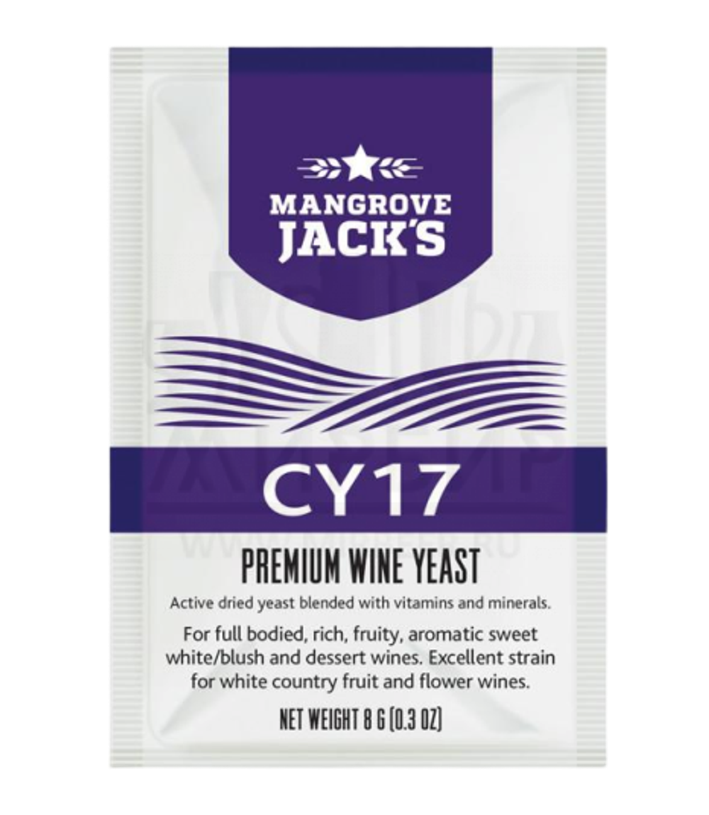 Винные дрожжи Mangrove Jack's "CY17", 8 г
