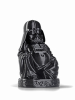 Статуэтка шуточная декоративная для интерьера Будда Дарт Вейдер (Buddha Darth Vader), 3D печать, 11 см.