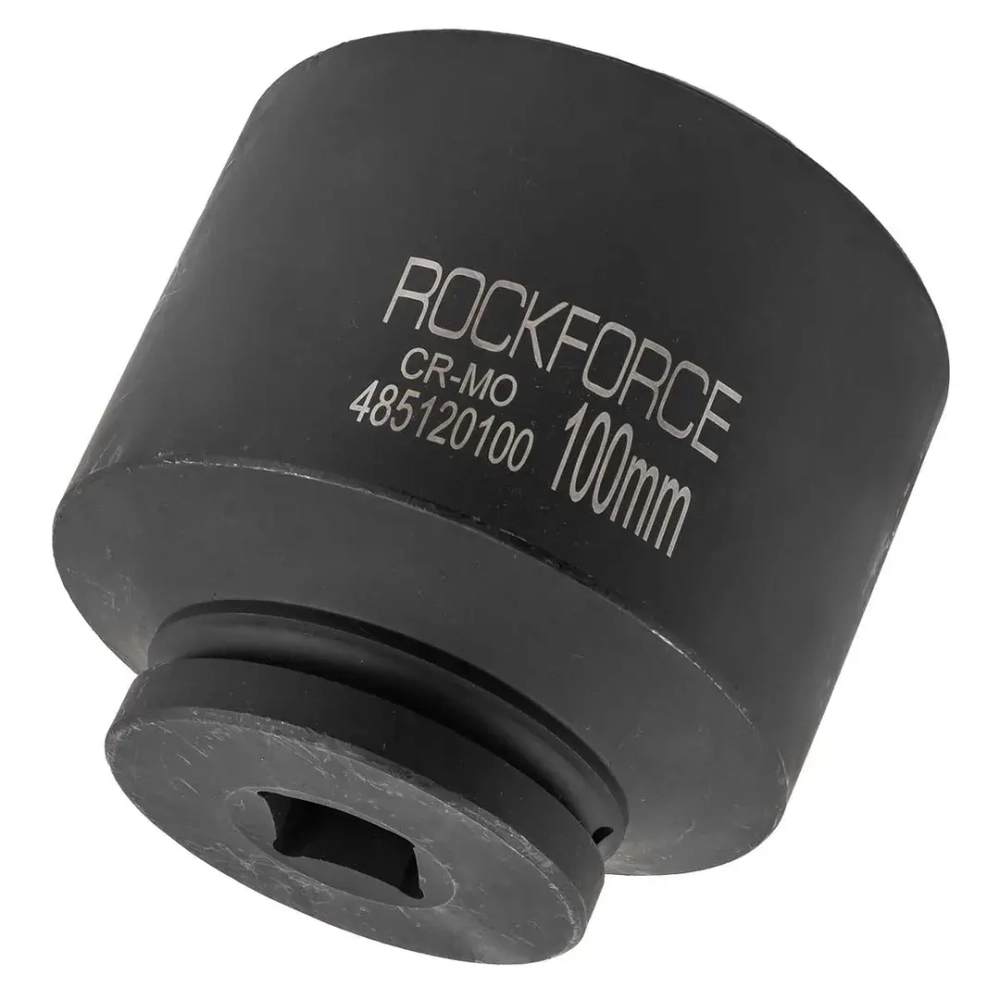 Головка ударная глубокая 1'', 100мм (6гр) RockForce RF-485120100