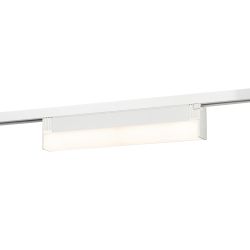 Трековый светильник однофазный ЭРА TR53 - 1840 WH 18W 4000K 30см Белый | Однофазные светильники LED