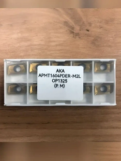 Фрезерная пластина АКА APMT1604PDER-M2L OP1325 10шт.