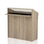 Музейная витрина с наклоном 1000х450