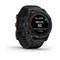 Умные часы Garmin Fenix 7 Pro Solar Edition серый с черным ремешком