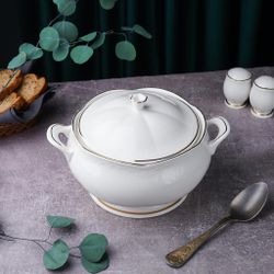 Супница 2,2 л d 19,6 см h12 см Gold Aristocrat Noble [1]