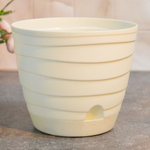 Горшок цветочный Бриз 1,7л, светло-бежевый