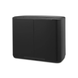 Brabantia Контейнер для мусора Bo 3х11л с сортировкой, черный