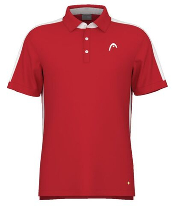 Мужское теннисное поло Head Slice Polo Shirt - красный