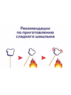 Жевательный зефир Сonfectum Барбекю для костра 200 г
