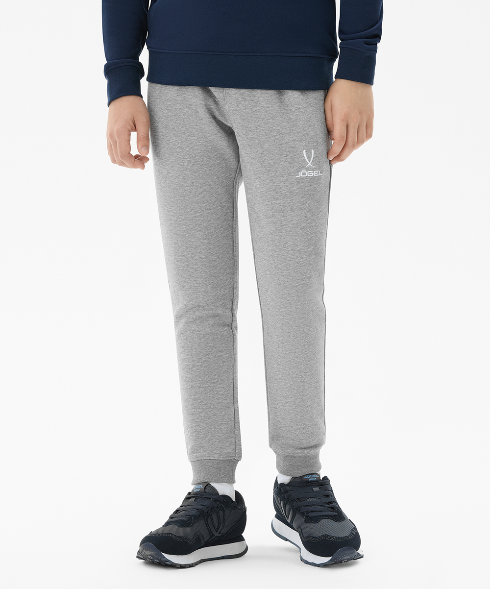 Брюки ESSENTIAL Cotton Pants, серый меланж, детский