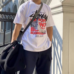 Футболки Stussy x OFF-WHITE Virgil Abloh World Tour Logo T, 3903640