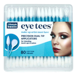 Fran Wilson, Eye Tees, точное аппликатор с двумя кончиками, 80 ватных палочек