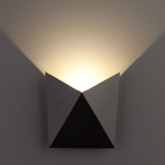 Уличный настенный светодиодный светильник 1517 TECHNO LED BATTERFLY черный