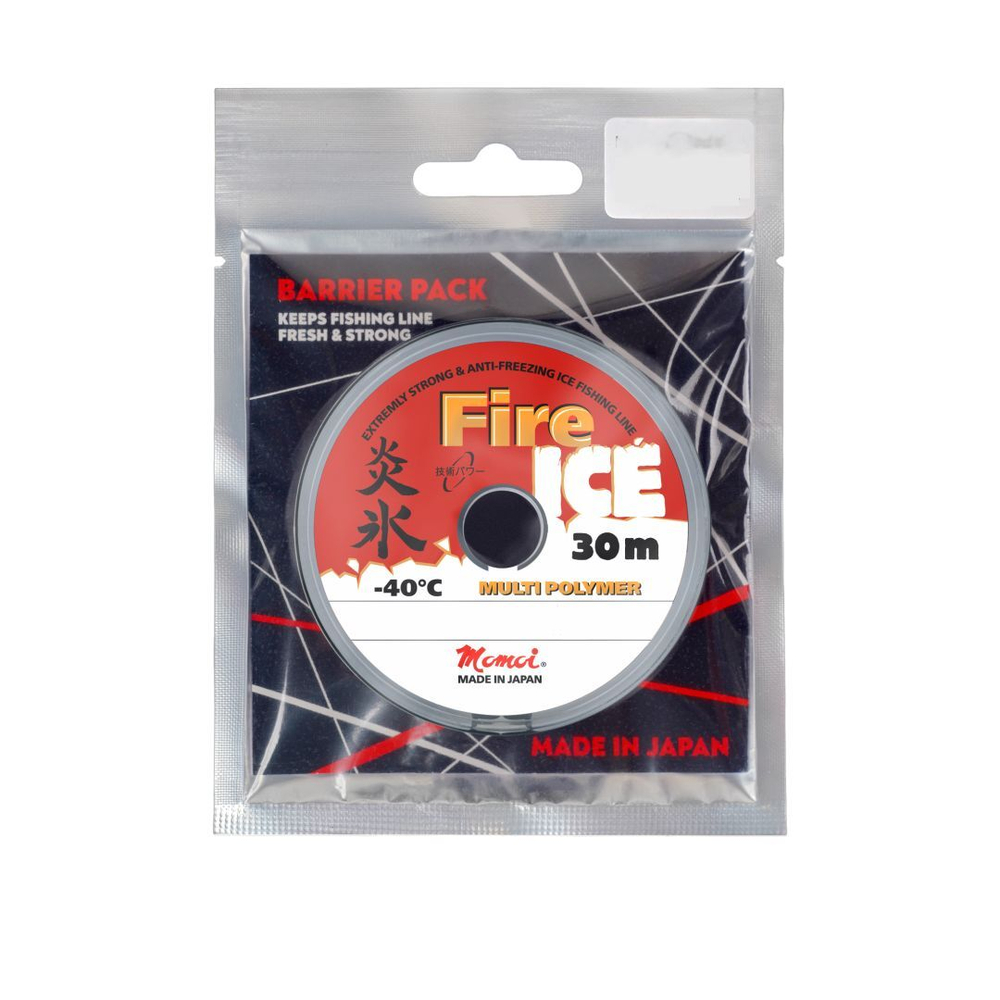 Монофильная леска рыболовная Fire Ice 0,167 мм 3 шт.