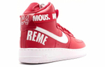 Кроссовки Supreme X Nike Air Force 1 World Famous Red