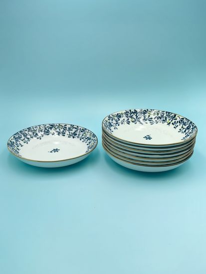 Тарелка 20 см. "Япония" синий декор