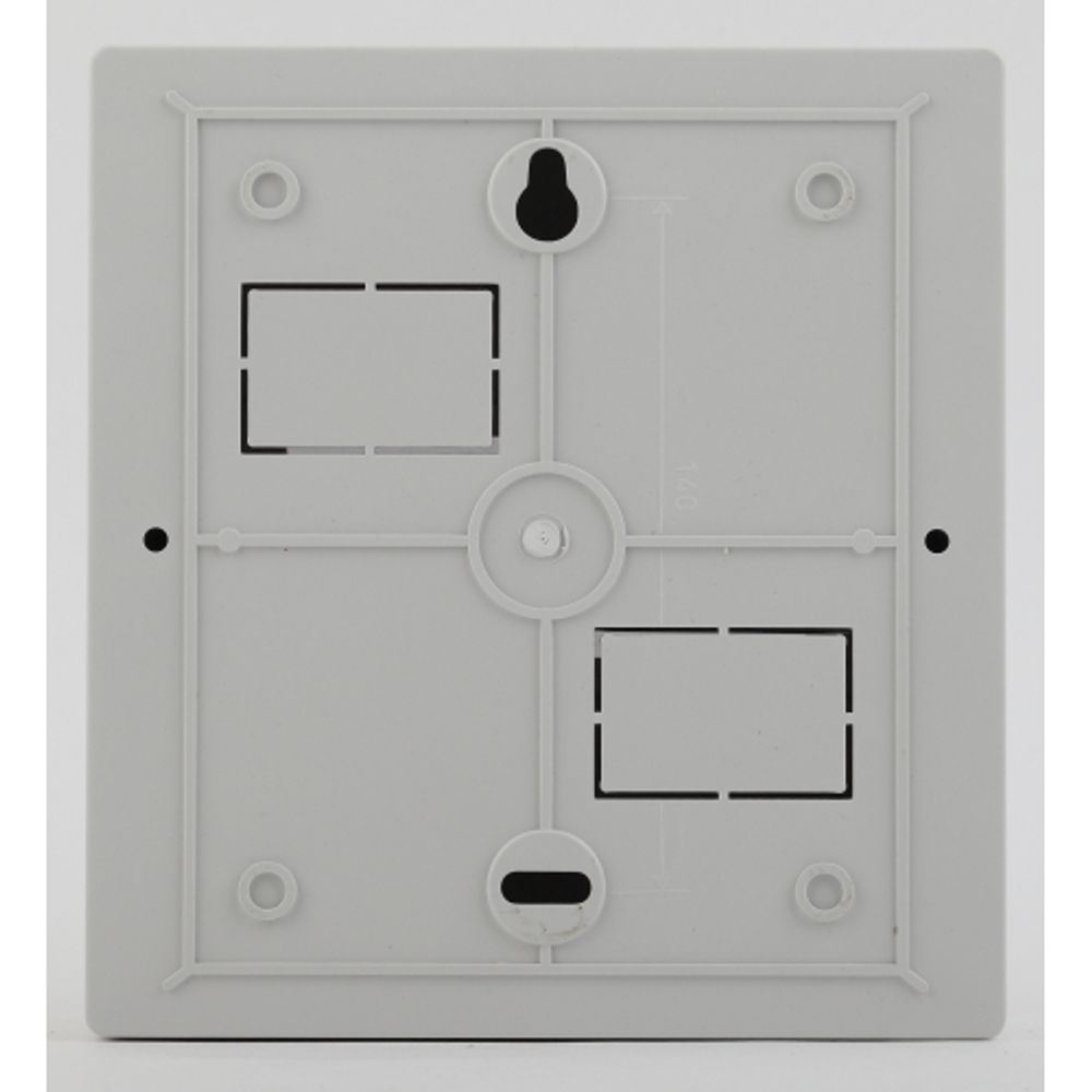 Корпус пластиковый навесной ЭРА SIMPLE ЩРН-П-08 IP41 прозрачная крышка белый