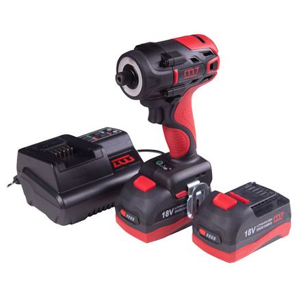 Цена на MIGHTY SEVEN (DS-201A) Аккумуляторный шуруповерт 18 В, 4 предмета, кейс