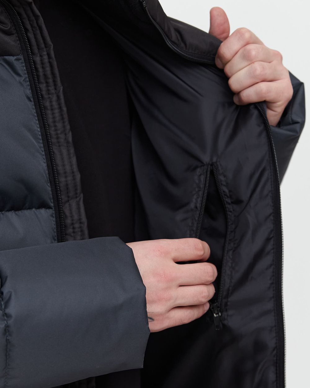 Купить Пуховик Anteater AW24 Downjacket Combo серый Пуховик Anteater AW24 Downjacket Combo серый