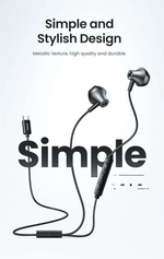 Проводные наушники UGREEN EP106 (35756) Wired Earphones Type-C. Цвет: черный