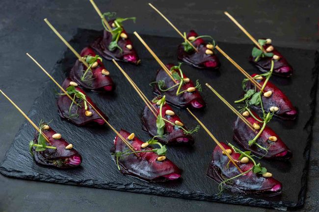 Вегетарианские каннеллони из свеклы, 10 шт.