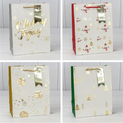 Пакет подарочный 18*23*10 НГ (микс 401)